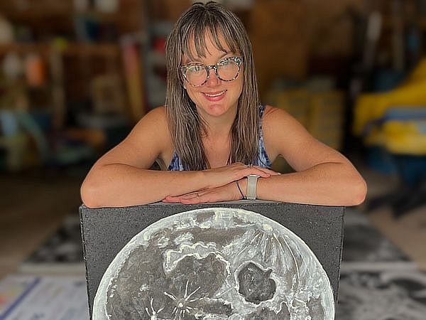 Dark Skies Glow Mural Artist Talk @ BareWolf Brewing
